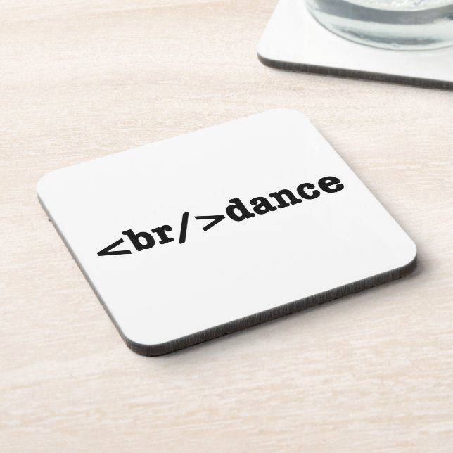 breakdance HTML Code Coaster (Left Side)