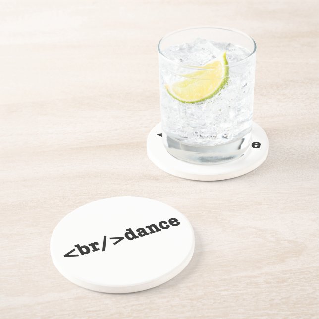 breakdance HTML Code Coaster (Side)