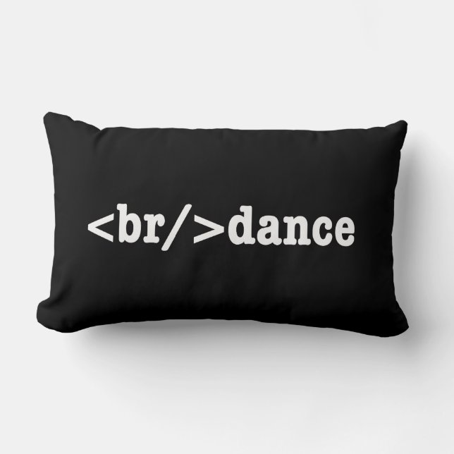 breakdance HTML Code Lumbar Cushion (Front)
