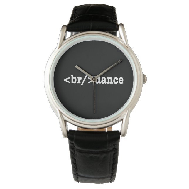 breakdance HTML Code Watch (Front)