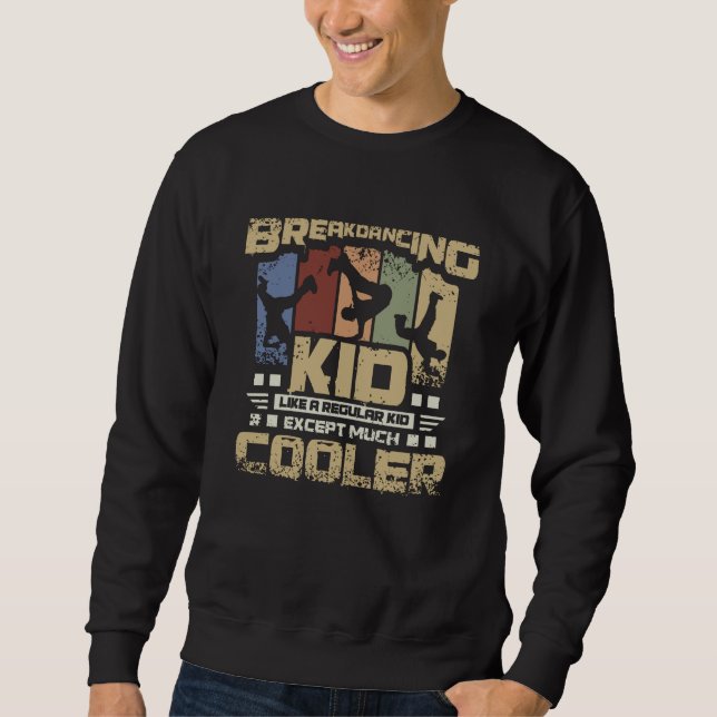 Breakdance Kid Sweatshirt (Front)