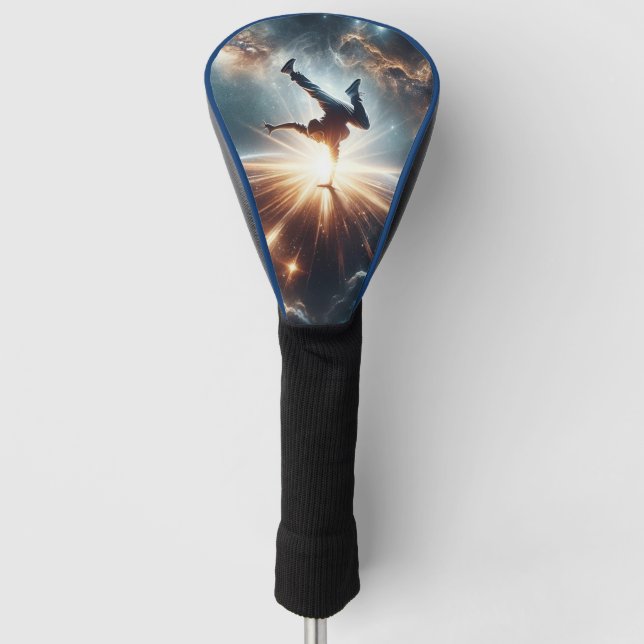 Breakdance meets the Universe Golf Head Cover (Front)