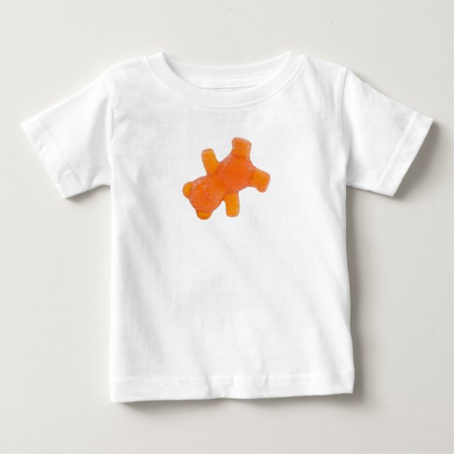 Breakdance Orange Gummy Bear - Sweet & Cool Baby  T-Shirt (Front)