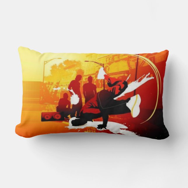 Breakdance Pillow (Front)