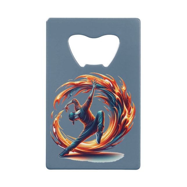 Breakdance Street Fire With Urban Energy  (Front)