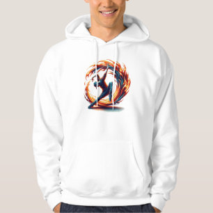 Breakdance Street Fire With Urban Energy  Hoodie