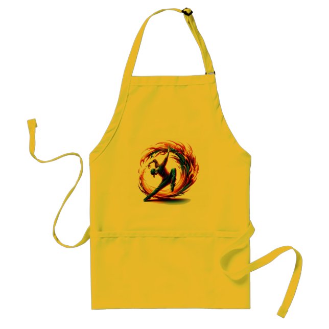 Breakdance Street Fire With Urban Energy  Standard Apron (Front)