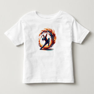 Breakdance Street Fire With Urban Energy Toddler T-Shirt