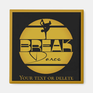 Breakdancer Break dance decor accessory  Magnet