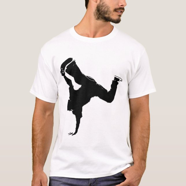 breakdancer design T-Shirt (Front)