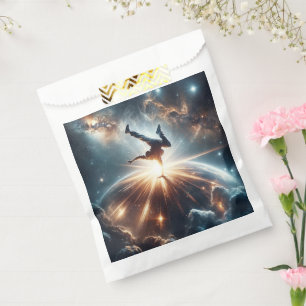 Breakdancer in action, Ai, Action in the Galaxy Favour Bag