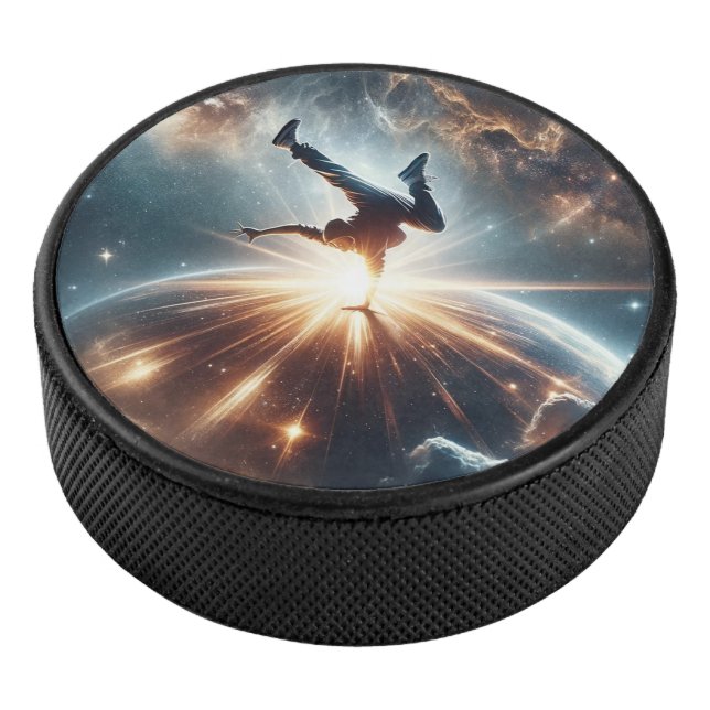 Breakdancer in action, Ai, Action in the Galaxy Hockey Puck (3/4)