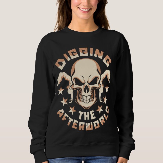 Breakdancer Skull Dancing Breaking - Breakdance Br Sweatshirt (Front)