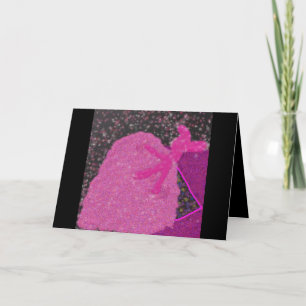 Breakdancing tree glitter Tu B'Shvat ט״ו בשבט Holiday Card