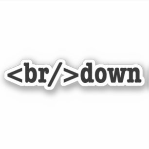 breakdown HTML Code