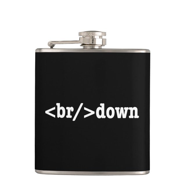 breakdown HTML Code Hip Flask (Front)