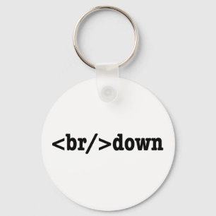 breakdown HTML Code Key Ring