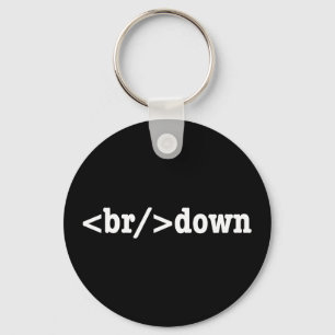 breakdown HTML Code Key Ring