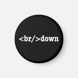 breakdown HTML Code Magnet