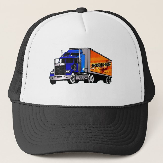 BREAKER-BREAKER TRUCKER HAT (Front)