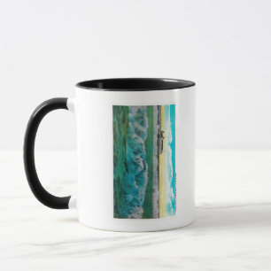Breakers at Long Beach, California Mug