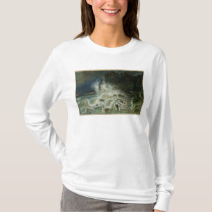 Breakers off Granville Point in the Channel T-Shirt
