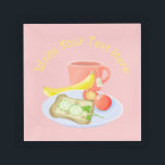 Breakfast Acrylic Tray<br><div class="desc">Hand painted simple breakfast pattern.</div>