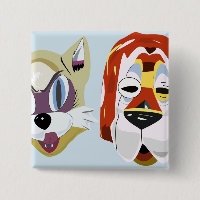 Breakfast at Tiffany's Mask Buttons