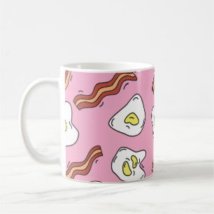 Breakfast Bonanza: Cartoon Delights Coffee Mug