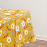 Breakfast Brunch Birthday Party Kids Tablecloth<br><div class="desc">Cute Breakfast theme kids birthday party supplies are perfect for a brunch event!  Yummy and cute with eggs,  bacon,  pancakes and waffles!  Perfect for a child that loves food,  also great for a children's 1st birthday party!</div>