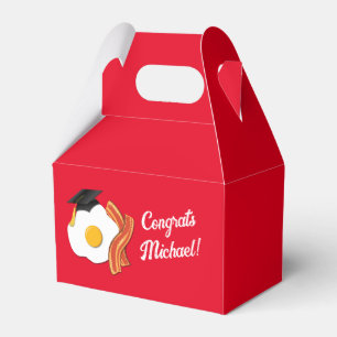 Breakfast Brunch Graduation Party Favour Box