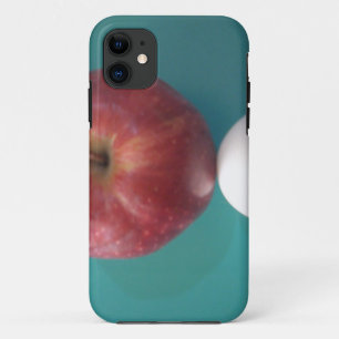 Breakfast Buddies: Two Eggs $an Apple Still Life iPhone 11 Case