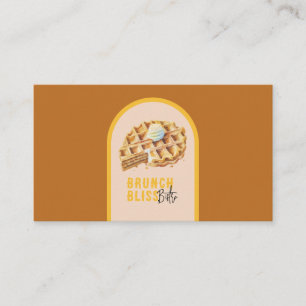 Breakfast Cafe Business Card