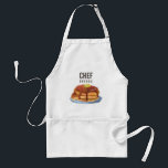 Breakfast Champion | Custom Name Chef's  Standard Apron<br><div class="desc">A unique and fun breakfast-themed apron made for an expert chef,  whose speciality is breakfast!
All individual elements are customisable so have fun being creative and making it your own.</div>