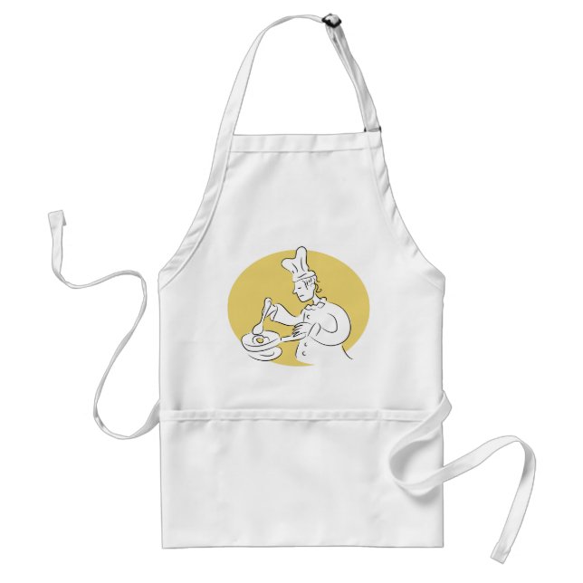 Breakfast Chef Standard Apron (Front)