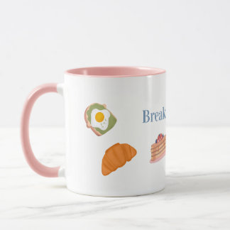 Breakfast Club Mug – Cute Kawaii Brunch Cup