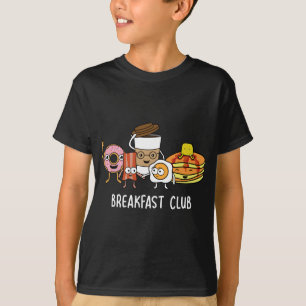 Breakfast Cute Kawaii Bfast Club Parody Funny Food T-Shirt