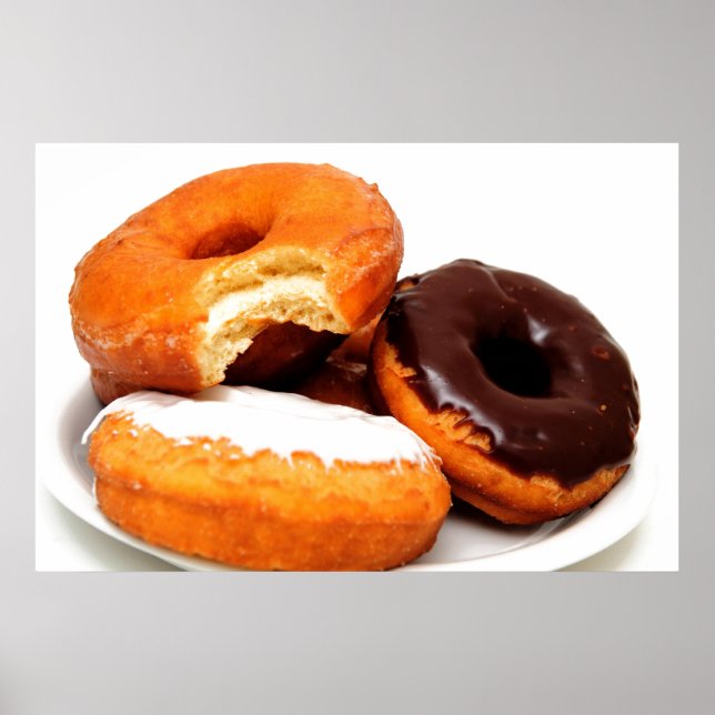 Breakfast Doughnut Poster (Front)