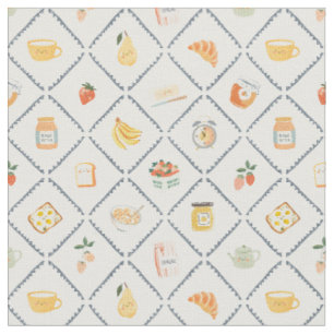 Breakfast good morning fabric