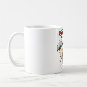 Breakfast Is Served Funny Chicken Mug