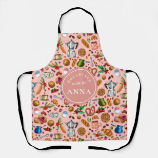 Breakfast Made by [Name] – Custom Kitchen Design Apron