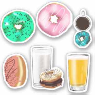 Breakfast must have volume 3 sticker set