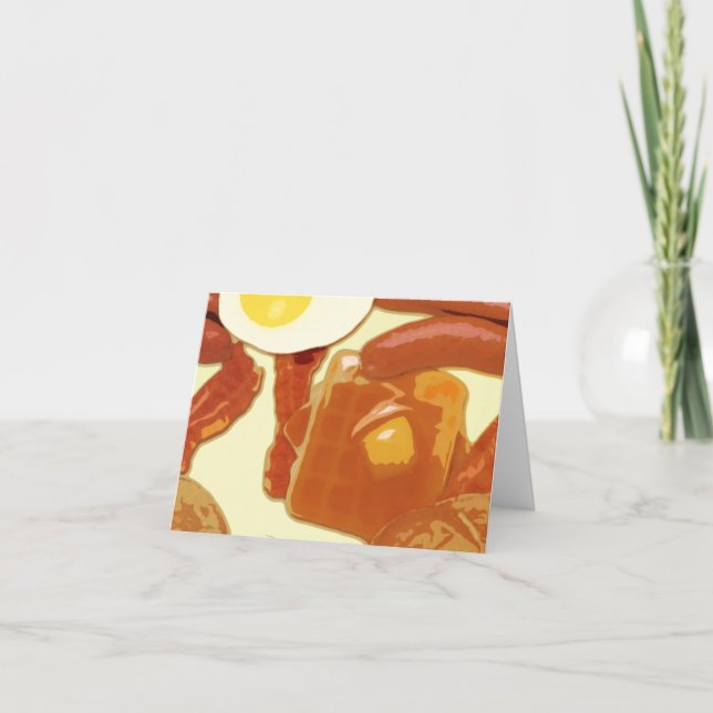 Breakfast Note Cards (Front)