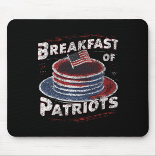 Breakfast Of Patriots Pancake American Cake 4th Of Mouse Pad