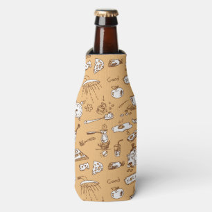 Breakfast Pattern 2 Bottle Cooler