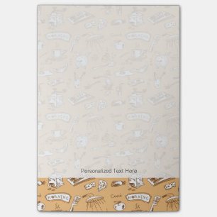 Breakfast Pattern 2 Post-it Notes