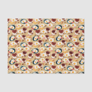 Breakfast Pattern 3 Tissue Paper