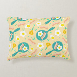 Breakfast Pattern Decorative Cushion