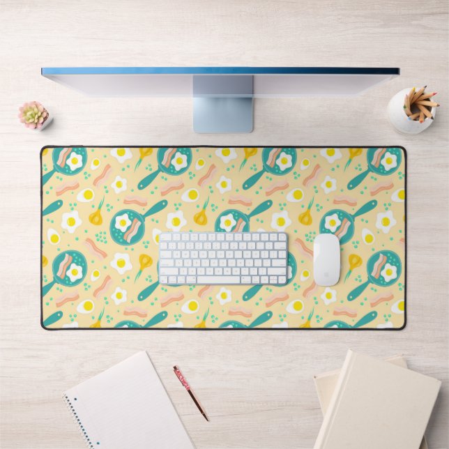 Breakfast Pattern Desk Mat (Office 1)