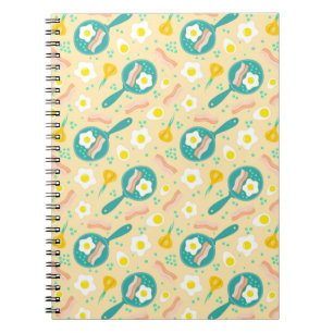 Breakfast Pattern Notebook